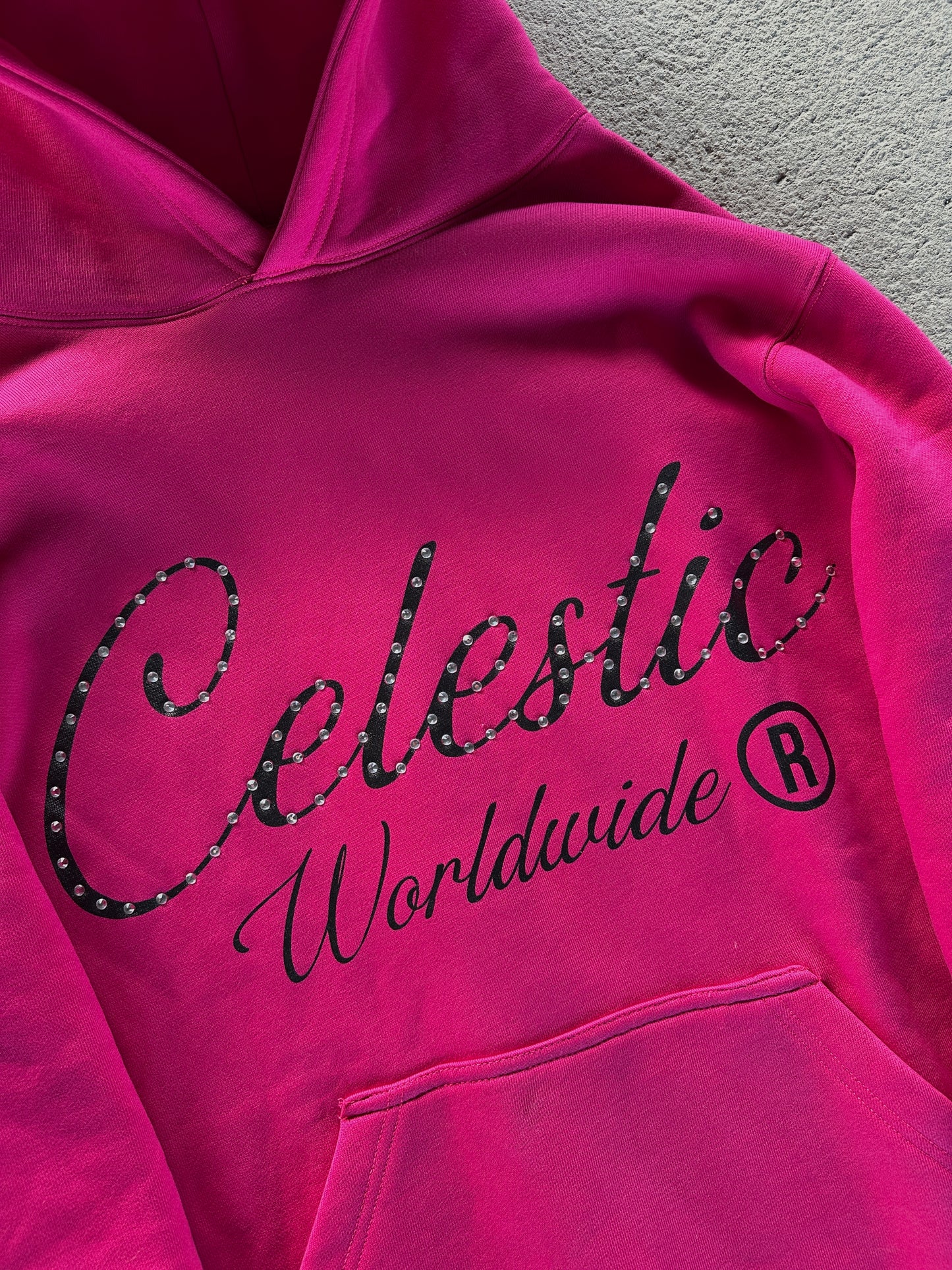 CELESTIC® Pink Gemstone Hoodie