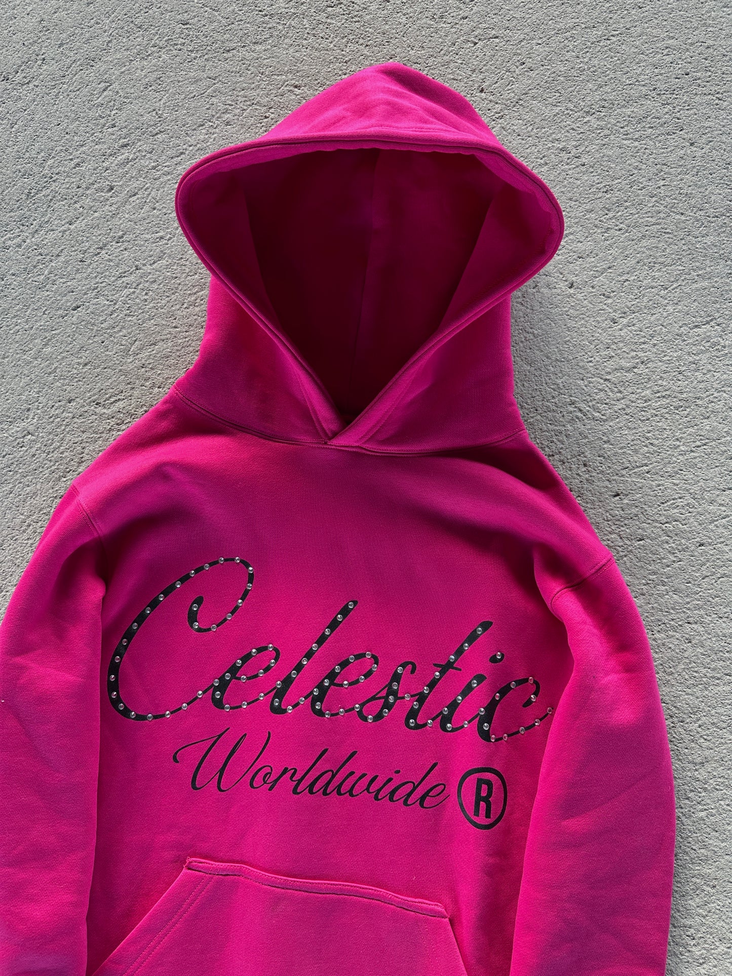 CELESTIC® Pink Gemstone Hoodie