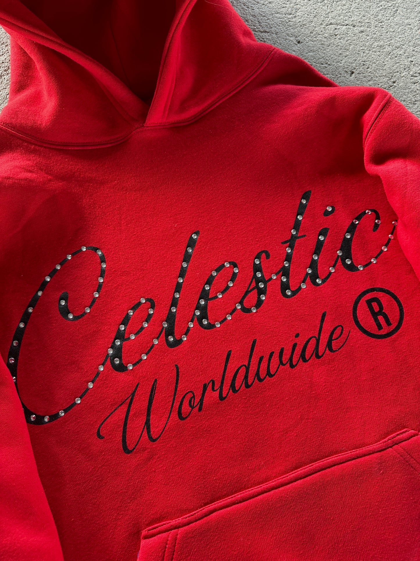 CELESTIC® Red Gemstone Hoodie