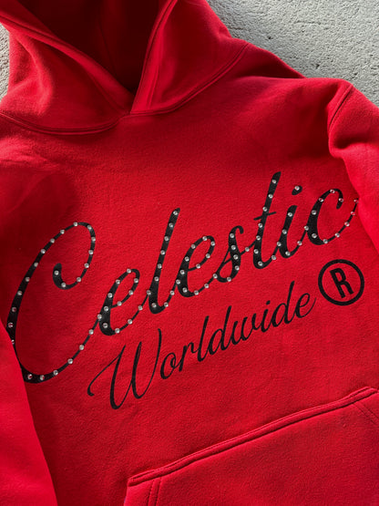 CELESTIC® Red Gemstone Hoodie