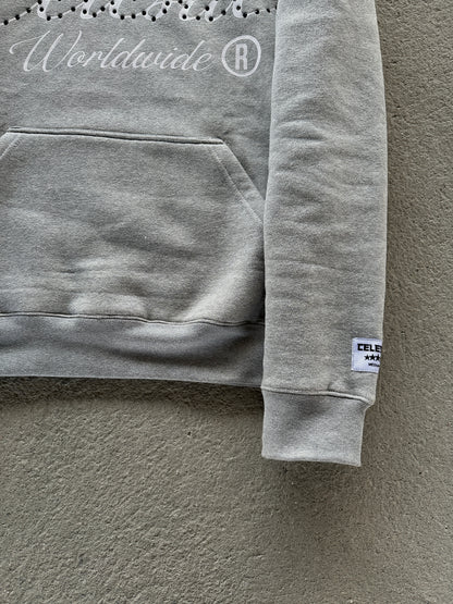 CELESTIC® Grey Gemstone Hoodie