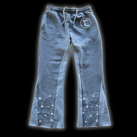 CELESTIC® Grey Flared Pants